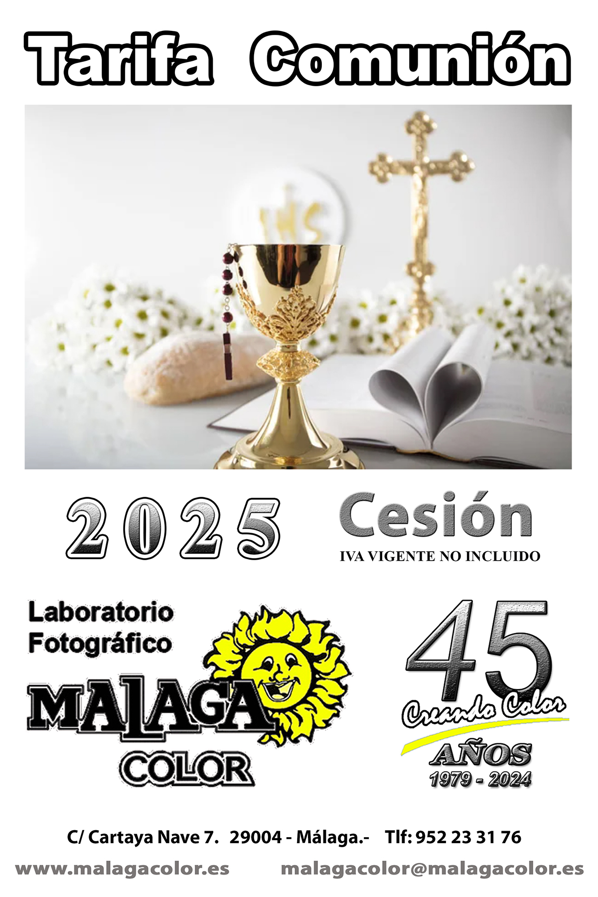 catálogo Comunión 2025