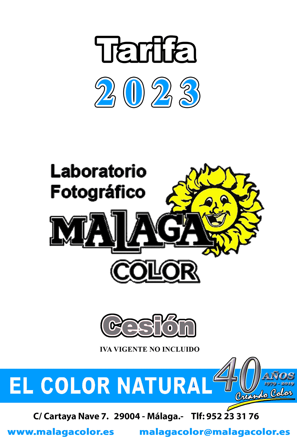 1. Tarifa General 2023.